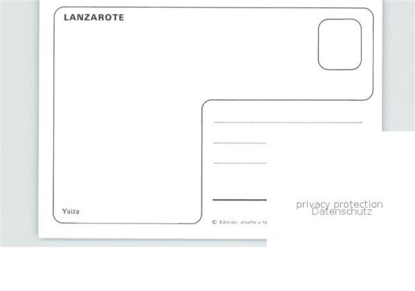 Lanzarote Kanarische Inseln Teilansicht – Bild 2