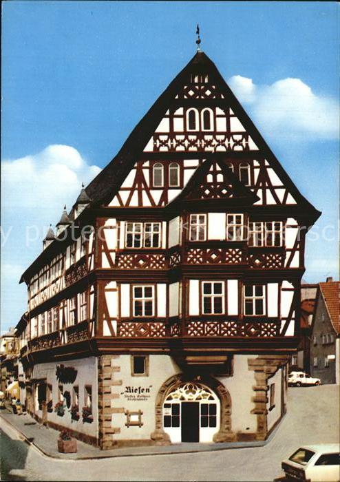 Miltenberg Main Hotel Riesen Ältestes Gasthaus Deutschl