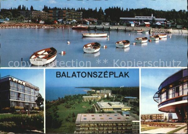 Balatonszeplak Badestrand Hotelanlagen Plattensee