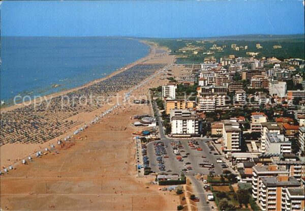 Bibione Panorama Strand Fliegeraufnahme
