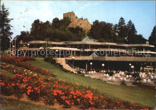 Badenweiler Kurhaus Burgruine Kurort im Schwarzwald