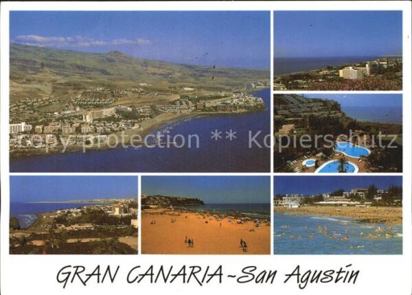 San Agustin Gran Canaria Strand Hotels Swimming Pool Fliegeraufn