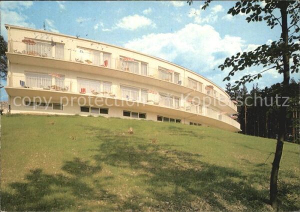 Bad Kissingen Deegenberg Sanatorium