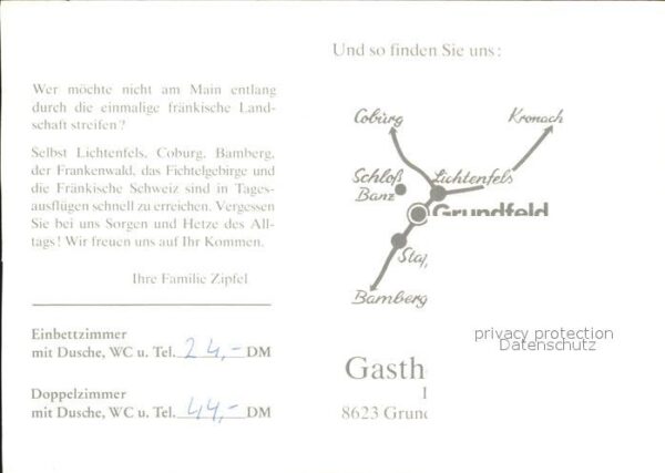 Grundfeld Wallfahrtskirche Vierzehnheiligen Gasth – Bild 2