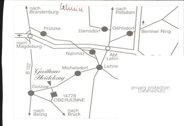 Oberjuenne Gasthaus Heidekrug Restaurant Jagdtroph – Bild 2
