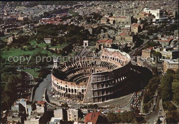 Roma Rom Veduta aerea del Colosseo Kolosseum