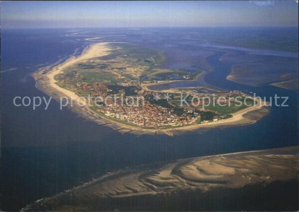 Norderney Nordseebad Nordseeinsel Fliegeraufnahme