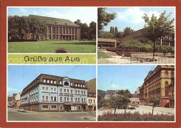 Aue Erzgebirge Kulturhaus Ernst Thälmann Volksschwimmh
