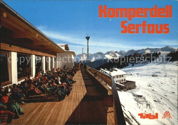 Serfaus Tirol Berghotel Restaurant Skigebiet Komperde