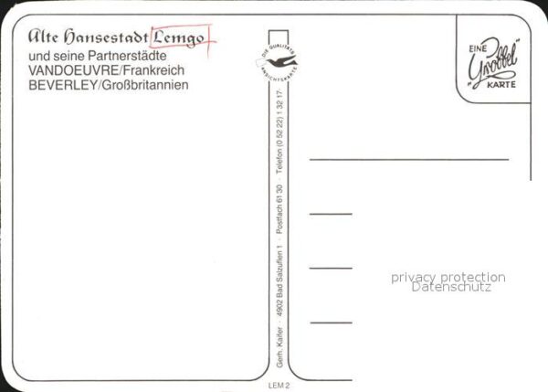 Lemgo Marktplatz Rathaus Ratsstube Erker Alte – Bild 2
