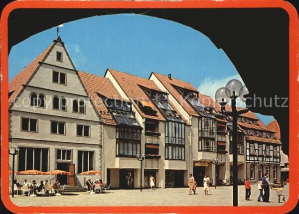 Lemgo Eckhäuser Marktplatz Alte Ratswaage Hau