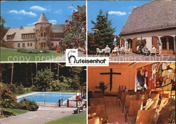 Linsengericht Hufeisenhof Waldhotel Kapelle Swimming