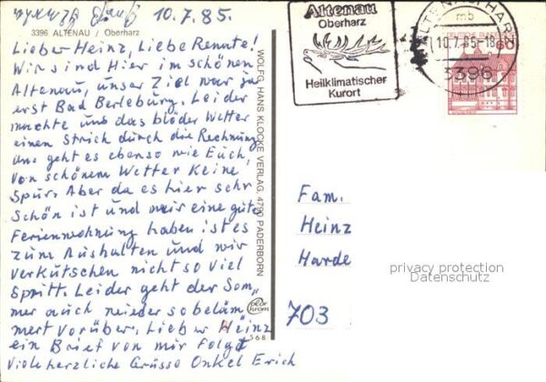 Altenau Harz Kurmittelhaus Leuchtfontäne Haus des Ga – Bild 2