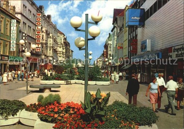 Herne Westfalen Bahnhofstrasse Fussgängerzone