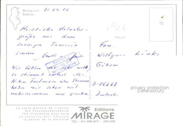 Monastir Festung Hafen Fliegeraufnahme – Bild 2