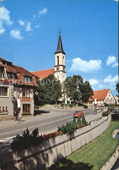 Bad Duerrheim Hauptstrasse Kirche Höchstgelegenes Sol