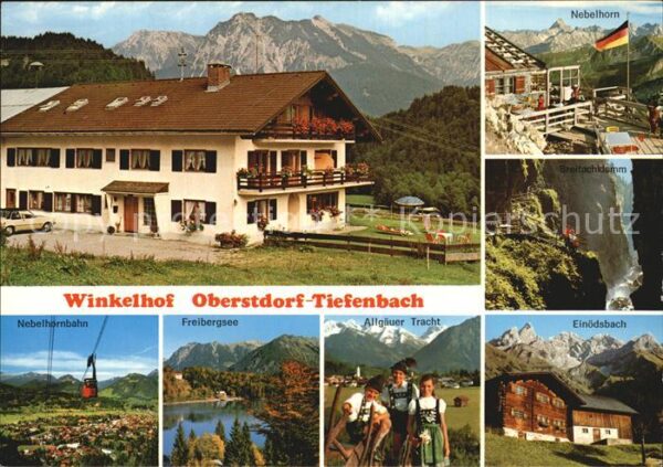 Tiefenbach Oberstdorf Winkelhof Nebelhorn Berggasthof Breitac