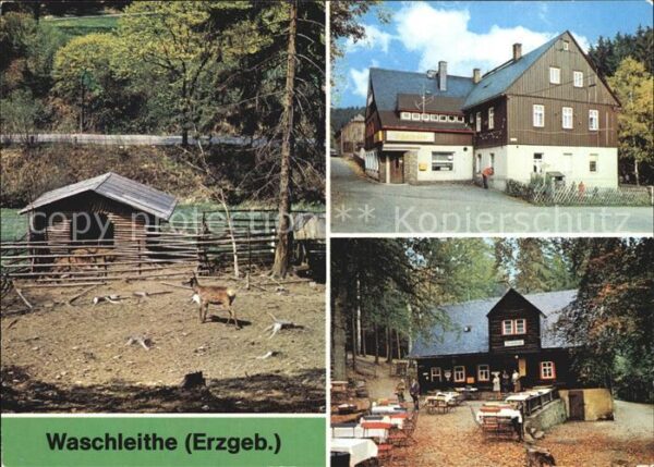 Waschleithe Tierpark Gaststätten Osterlamm Köhlerhü