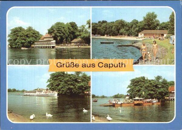 Caputh Gaststätte Am Fährhaus Strandbad MS See