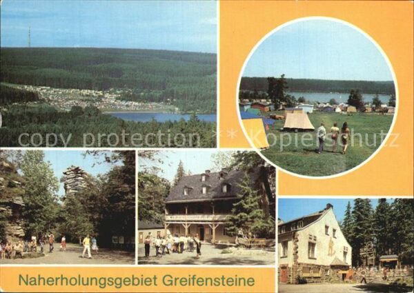 Ehrenfriedersdorf Erzgebirge Greifenbachstauweiher Zeltplatz Greifen