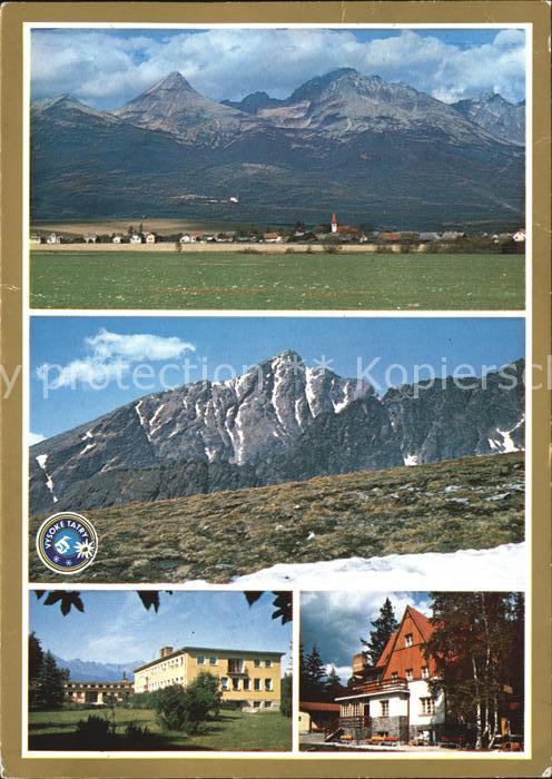 Mengusovce Panorama Hohe Tatra Lucivna Liecebny us