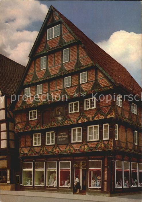Celle Niedersachsen Hoppener Haus Historisches Gebäude Fach