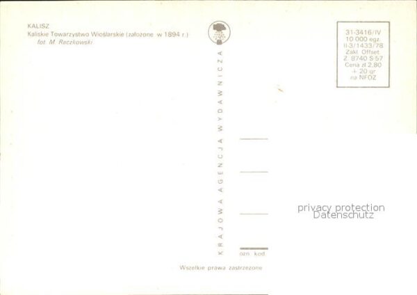 Kalisz Kaliskie Towarzystwo Wioslarski Ruderve – Bild 2