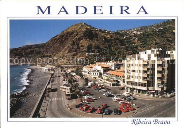 Ribeira Brava Uferstrasse Strand Küste