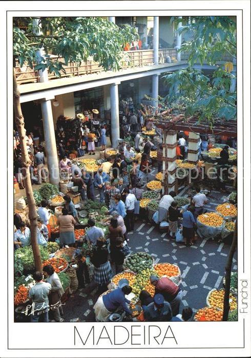 Funchal Mercado municipal Markthalle