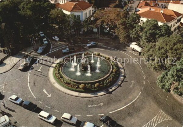 Funchal Praca do Infante Platz Heinrichs des Se