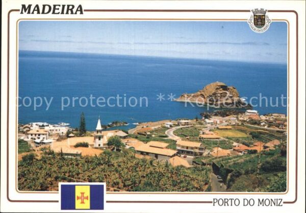 Porto do Moniz Madeira  Portugal Panorama Insel Meerblick