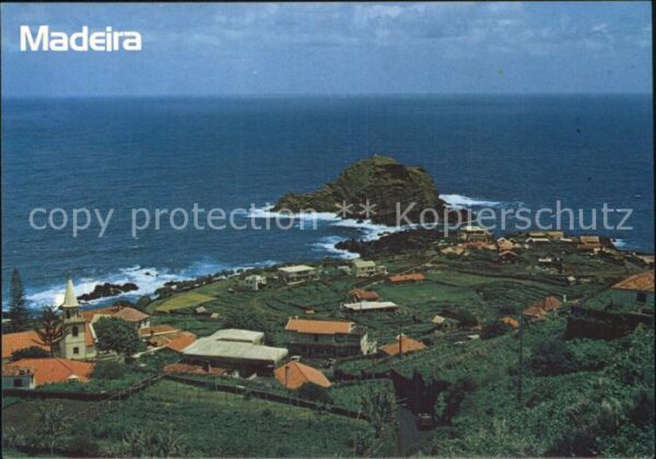Porto Moniz Panorama Küstenort Insel