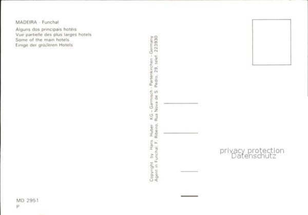 Funchal Algunos dos principais hoteis Hotels an – Bild 2