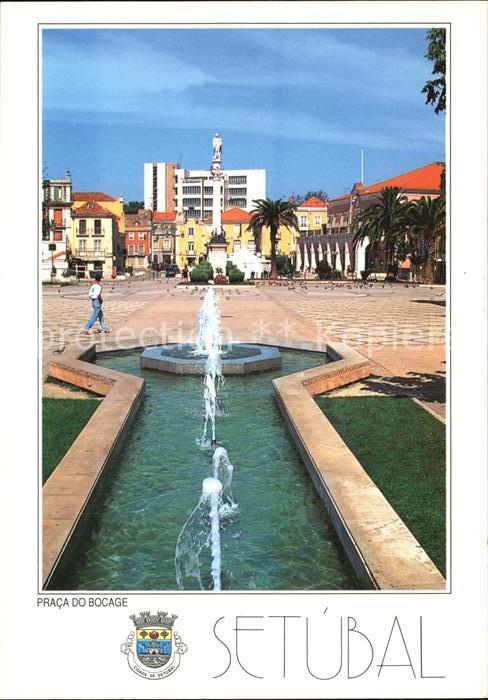Setubal Praca do Bocage Platz Monument