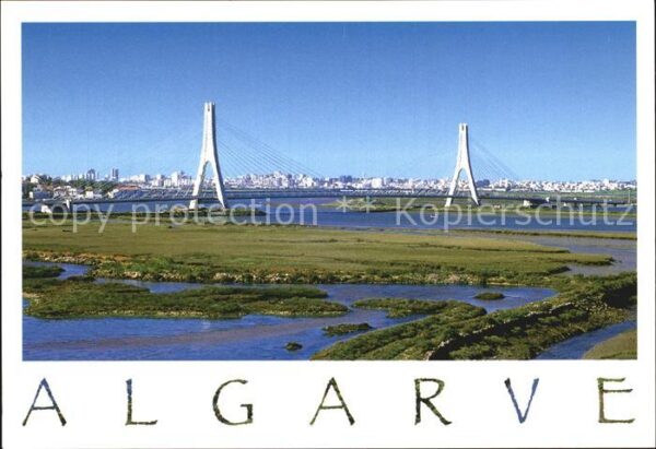 Portimao Brücke Skyline der Stadt