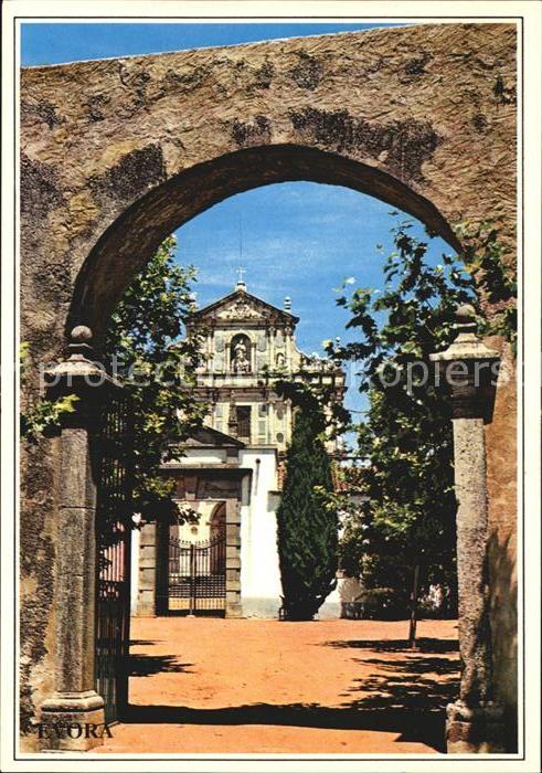 Evora Fachada do Templo da Cartuxa Tempel