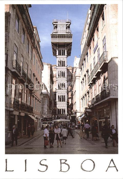 Lisboa Elevador de Santa Justa Aufzug