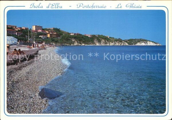 Portoferraio Toscana Le Ghiaie Strand Küste