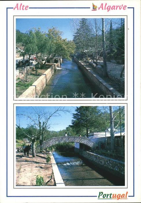 Alte Algarve Kanal Brücke Quelle