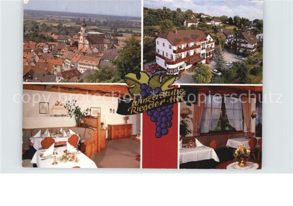 Riegel Kaiserstuhl Hotel Restaurant Riegeler Hof Winzerstu