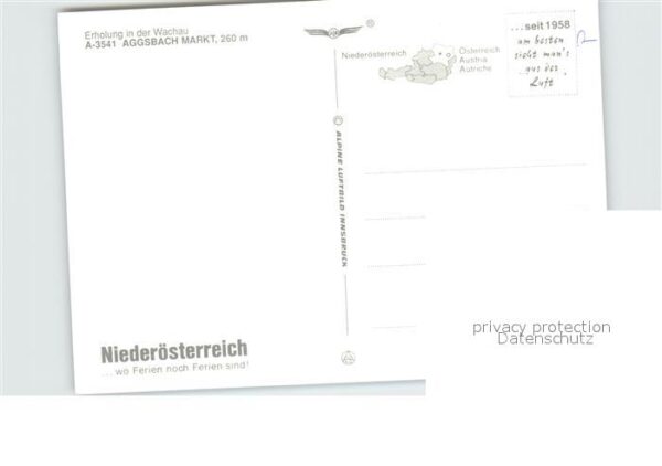 Aggsbach-Dorf Panorama Blick über die Donau Fliegerau – Bild 2