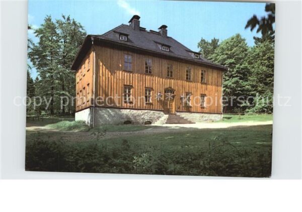 Ilmenau Thueringen Jagdhaus Gabelbach Jagdschlösschen im T