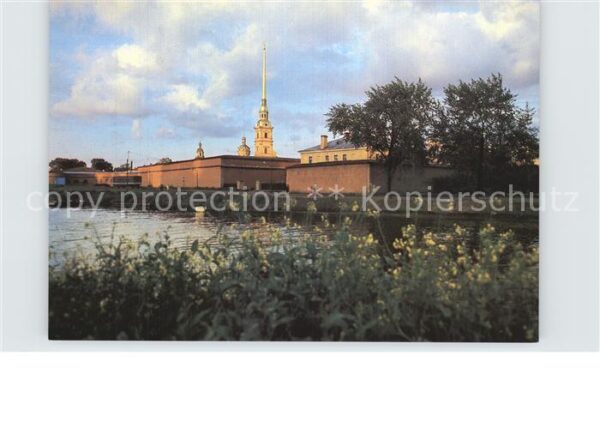 Leningrad St Petersburg Peter and Paul Fortress Festung