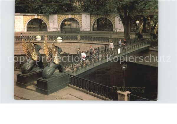 St Petersburg Leningrad Bankbrücke