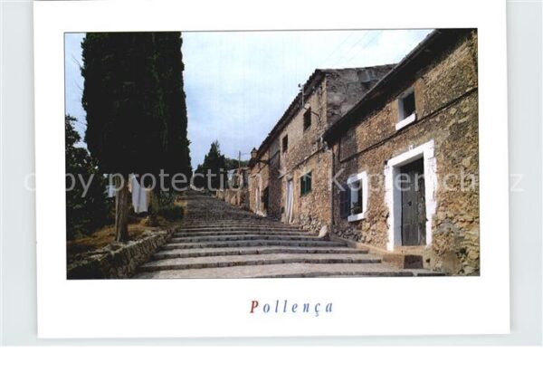 Pollenca Häuserpartie im Ort