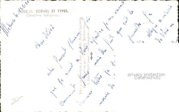 Scenes et Types Nr. 9500220 Cavaliers indigenes – Bild 2