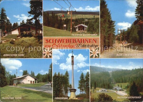 Sessellift Ochsenkopf Bergstation Fleckl Fernsehtu