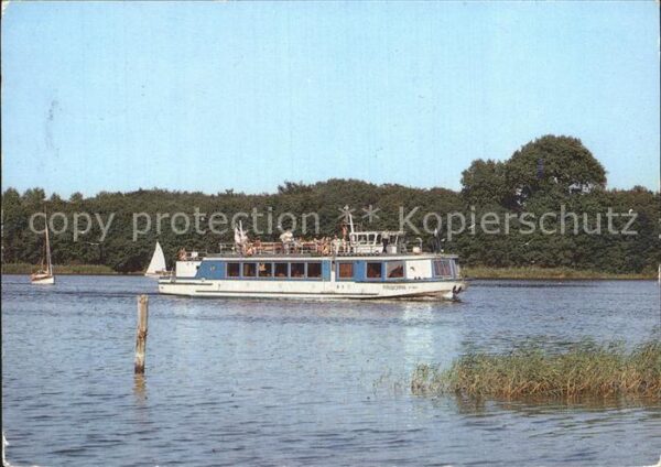 Motorschiffe MS Priborn Müritz Röbel