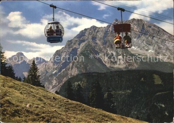 Seilbahn Sessellift Jenner Watzmann Steinernes-M