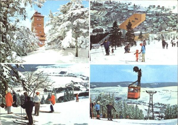 Seilbahn Oberwiesenthal Fichtelberg Wetterwarte